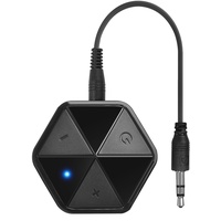 Audiocore AC815 Tragbarer Bluetooth 5.0 Empfänger Adapter Wireless Kabellos Transmitter Aux