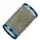 Comair 12er 40 mm blau Drahtwickler mit Borste