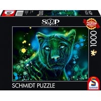 Schmidt Spiele Neon Blau-grüner Panther (58517)