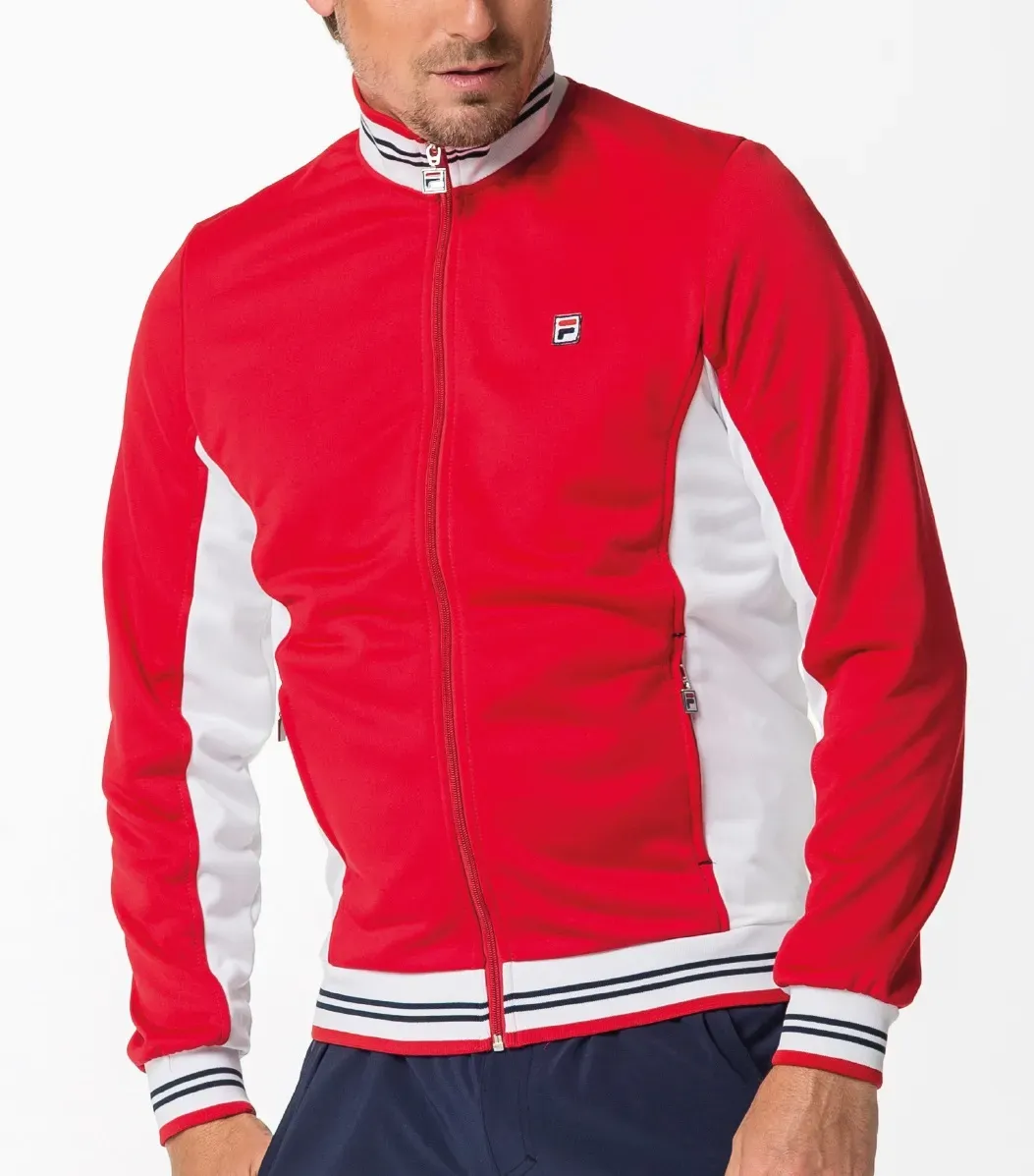 Fila Sportjacke Ole Functional Classic Retrolook rot Herren