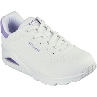 Skechers UNO POP BACK Sneaker Air Cooled Memory Foam Einlegesohle lila|weiß 40