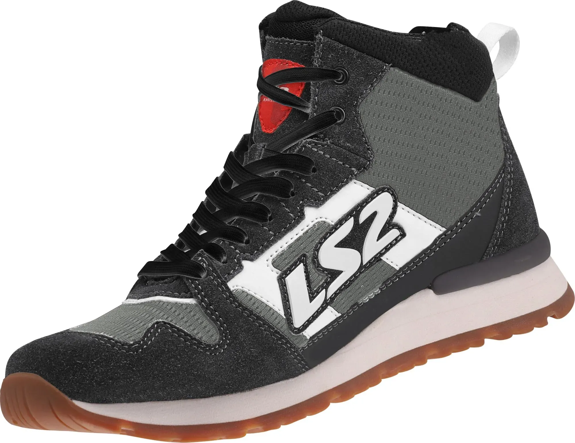 LS2 Nova Damen Motorrad Schuhe, grau, Größe 36