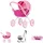 Chipolino Puppenwagen Daisy klappbar,