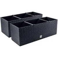 Pafen Balkonkasten 51,5 x 19,5 x 18,5 cm Anthrazit