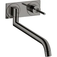 Hansgrohe Axor Uno 2 Einhebel-Küchenmischer Unterputz Polished Black Chrome