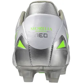 Mizuno Morelia Neo IV Pro FG Herren white/neon green/cool gray 43