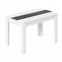 VCM Küchentisch 140 x 80 x 80 cm weiß
