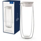 Villeroy & Boch Artesano Hot & Cold Beverages Glaskaraffe mit Deckel 1l (1172437241)