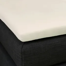Formesse Spannbettlaken Baumwolle-Leinen 180 x 200 cm beige