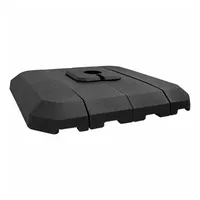 VidaXL Set mit Ausleger-Sonnenschirmbasis 4 pcs Schwarz Vidaxl