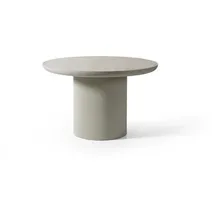 aea Runder Esstisch 130 x 76 cm weiß