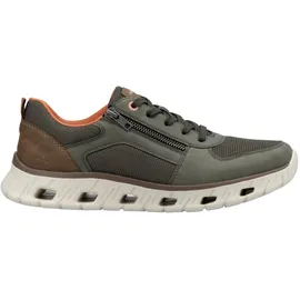 rieker sport RIEKER Sneaker in Oliv/Braun | Gr.: 46