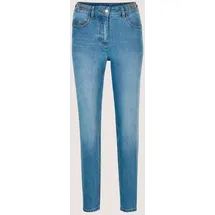 Madeleine Lange Slim Fit Stretch-Jeans in bleached denim), | Gr.: 34