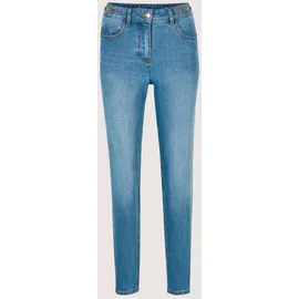 Madeleine Lange Slim Fit Stretch-Jeans in bleached denim), | Gr.: 34