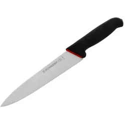 Schneider Kochmesser mit S-Grip, Universalmesser für Anwendung im privaten und professionellen Gebrauch, Klingenlänge: 18 cm, schmal