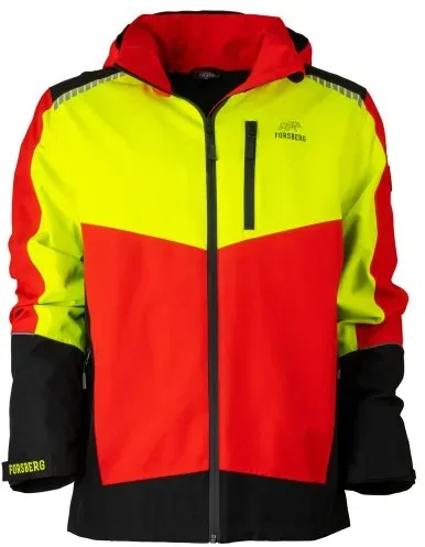 FORSBERG Skogar Allwetterjacke  / gelb/rot / XXL