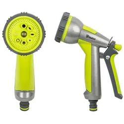 Multifunktionsbrause 8 Funktionen Metall Sprühpistole Gartenbrause LIME LINE LE-5108 BRADAS 9487