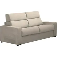 2-sitzer Schlafsofa Ecate, Schlafsofa Fürs Wohnzimmer, Gepolstert, Abnehmbar, 100 % Made In Italy-qualität, 200x95 H100 Cm, Taube - Dmora