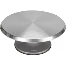 Klausberg Tortenständer mit Fuss, Cake Design Utensilien, Silber
