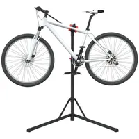 VidaXL Fahrrad-Montageständer Klappbar Verstellbar 92-152 cm Rot Stahl