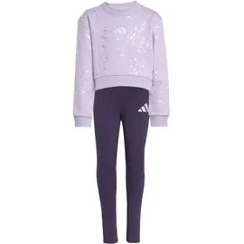 adidas Mädchen Set Kinder rosa|grau|blau 122 - 122