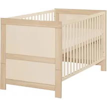 roba Babybett Kaschmir, Holzwerkstoff, 70x140 cm - cashmere/Eiche - Gr.: onesize