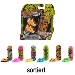 Hot Wheels Fingerboards Skate Neon Fingerboard + Shoe Assist