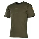 Max Fuchs MFH - Max Fuchs BW Tropenunterhemd mit Klett und Nationalitätsabzeichen oliv, Größe 6