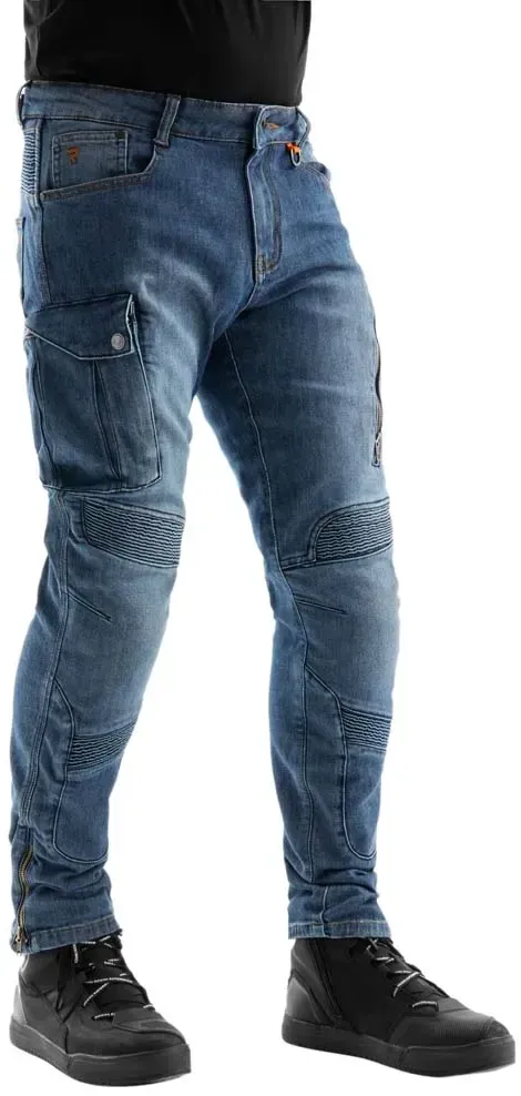 Rebelhorn Vandal Monolayer Jeans - Washed Blue - 42 - 34