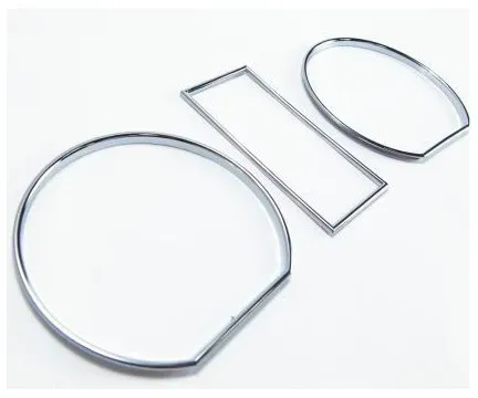 Ringe für das Armaturenbrett VW GOLF II – Chrom