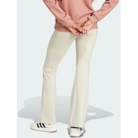adidas Essentials Small Logo Flared Leggings Wonder Alumina / White L