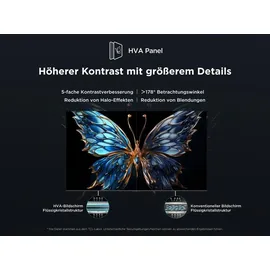 TCL 65T8C 65 Zoll QLED 4K Google TV