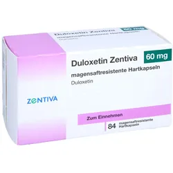 DULOXETIN Zentiva 60 mg magensaftres.Hartkapseln 84 St