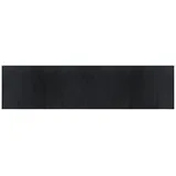 vidaXL Teppich Rechteckig Schwarz 100x400 cm Bambus