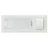 ChiliTec Klingeltaster mit Namensschild, weiß Kunststoff, 91x32x18mm