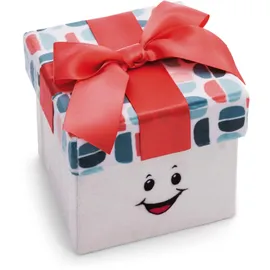 NICI Geschenkbox Dreamy Winter Plüsch 11x11x11cm blau - Aufbewahrungsbox für Andenken, Schmuck, Truhe Organizer, perfekte einzigartige Geschenkideen für Damen und Herren