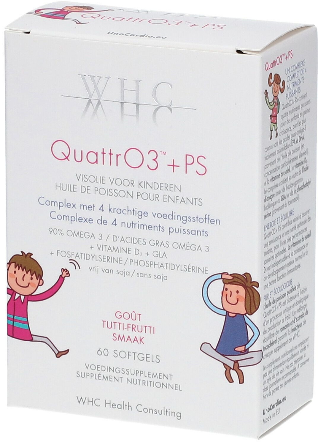 WHS QuattrO3 + PS 60 pc(s) capsule(s) douce(s)