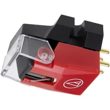 Audio-Technica VM540ML Dual-Moving-Magnet-Stereotonabnehmer mit Microlinear-Nadel Rot