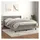 vidaXL Boxspringbett 140 x 200 cm Hellgrau