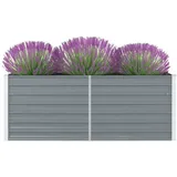 vidaXL Hochbeet 160 x 80 x 45 cm Grau