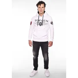 Top Gun Hoodie Weiß XXL