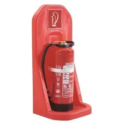 Feuerlöscher-Wandhalter für 1 Flasche, rot