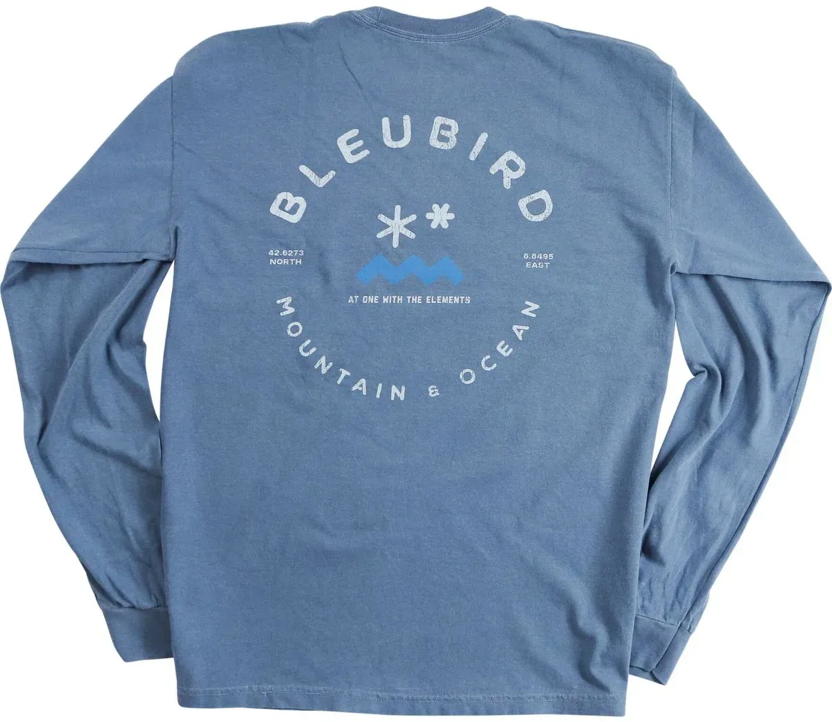 Bleubird Sky Long Sleeve Tee sky Small
