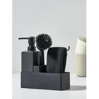 ZONE Denmark Seifenspender-Set Schwarz