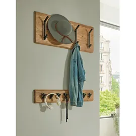 Haku-Möbel Wandgarderobe RIVERA Schwarz
