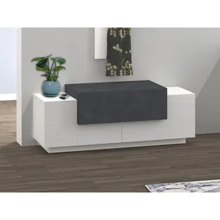 INOSIGN Schuhbank »Coro, Schuhbank, Schuhkommode, Schuhregal grifflos, Doppeltiefe«, 2 Türen, 1 Klappe, Hochglanz Fronten, Breite 120
