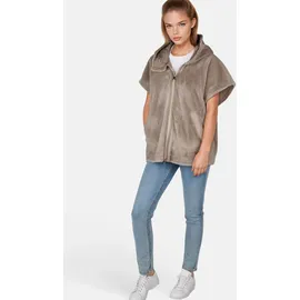 White Label Poncho-Weste in grau | Gr.: 36