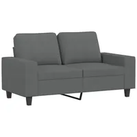 VidaXL 2-Sitzer-Sofa Dunkelgrau 120 cm Stoff