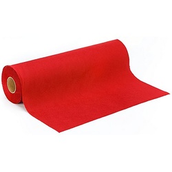 Filz, Stärke 1 mm, 10 m Rolle, rot