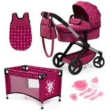 Bayer Dolls pram Xeo mega set